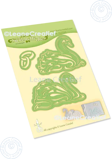 Lea’Bilitie Swans Silhouette Cutting Die 1