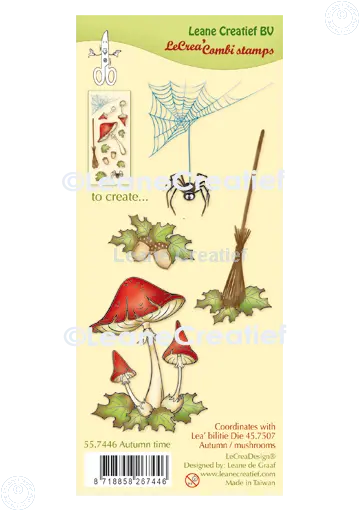 Lecreadesign Combi Clear Stamp Autumn Time 1