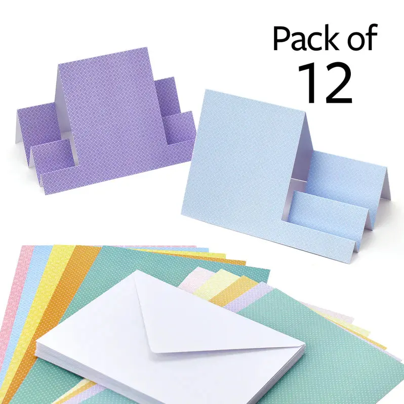 Stepper Cards - Pretty Pastels 1