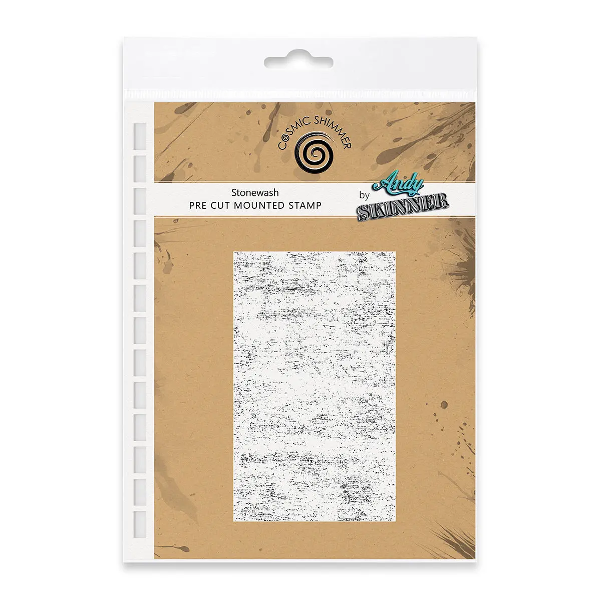 Stonewash Pre Cut Rubber Stamp Set By Andy Skinner 1