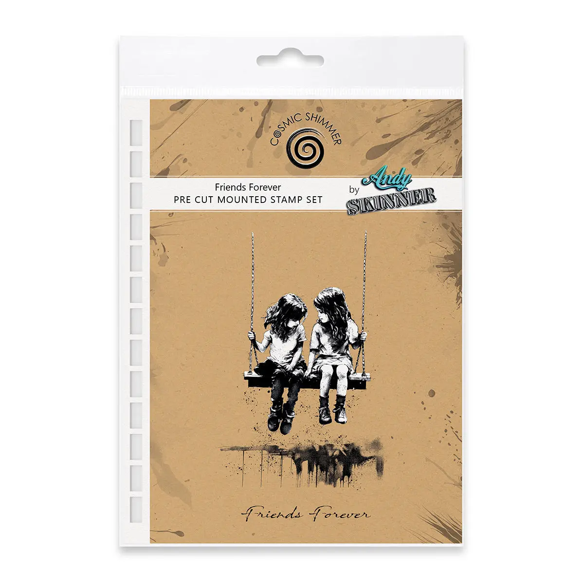 Friends Forever Pre Cut Rubber Stamp Set By Andy Skinner 1