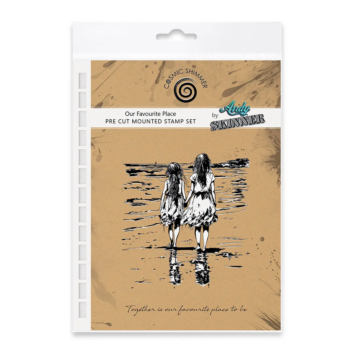 Our Favourite Place Pre Cut Rubber Stamp Set By Andy Skinner 1