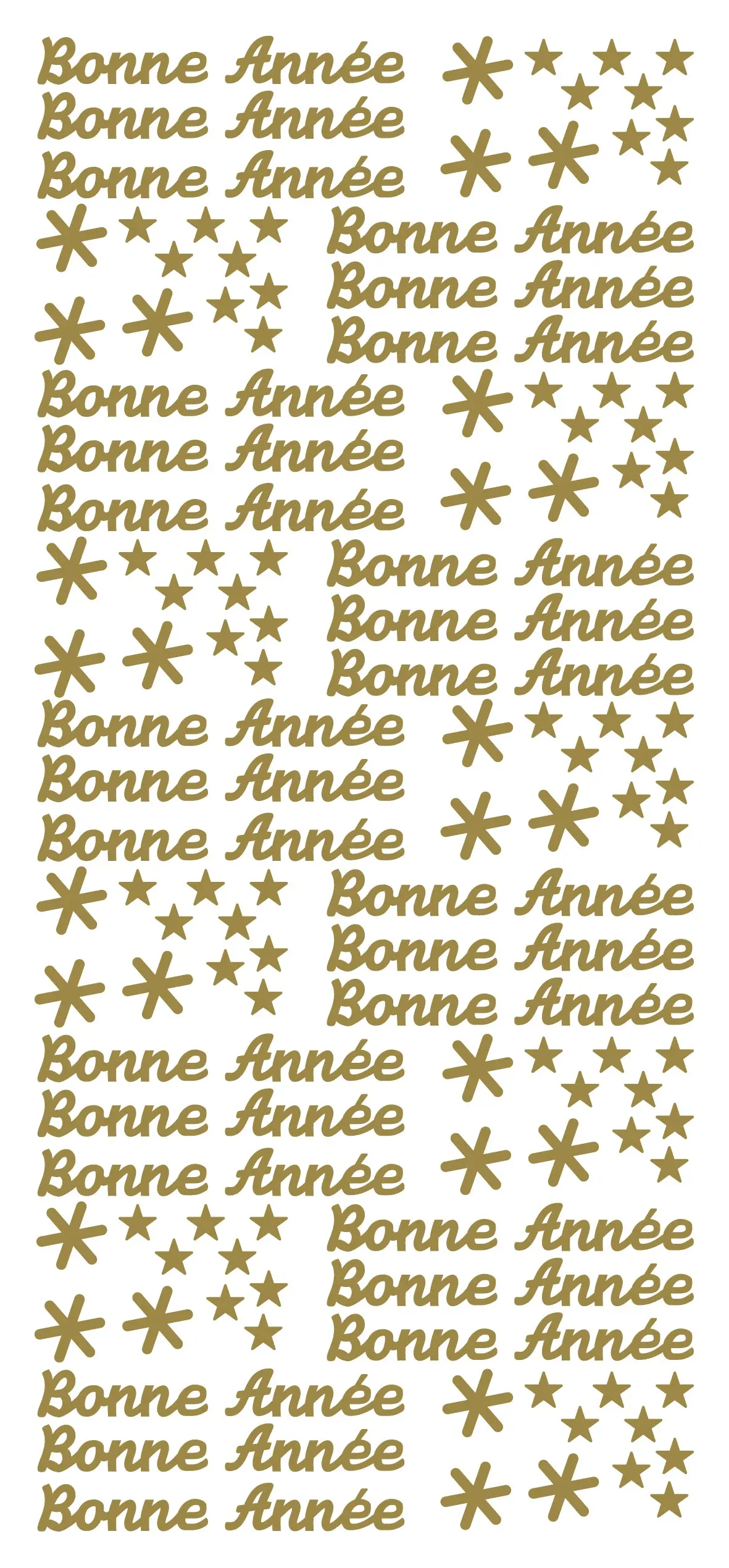 Peel Off Stickers - Bonne Année 1