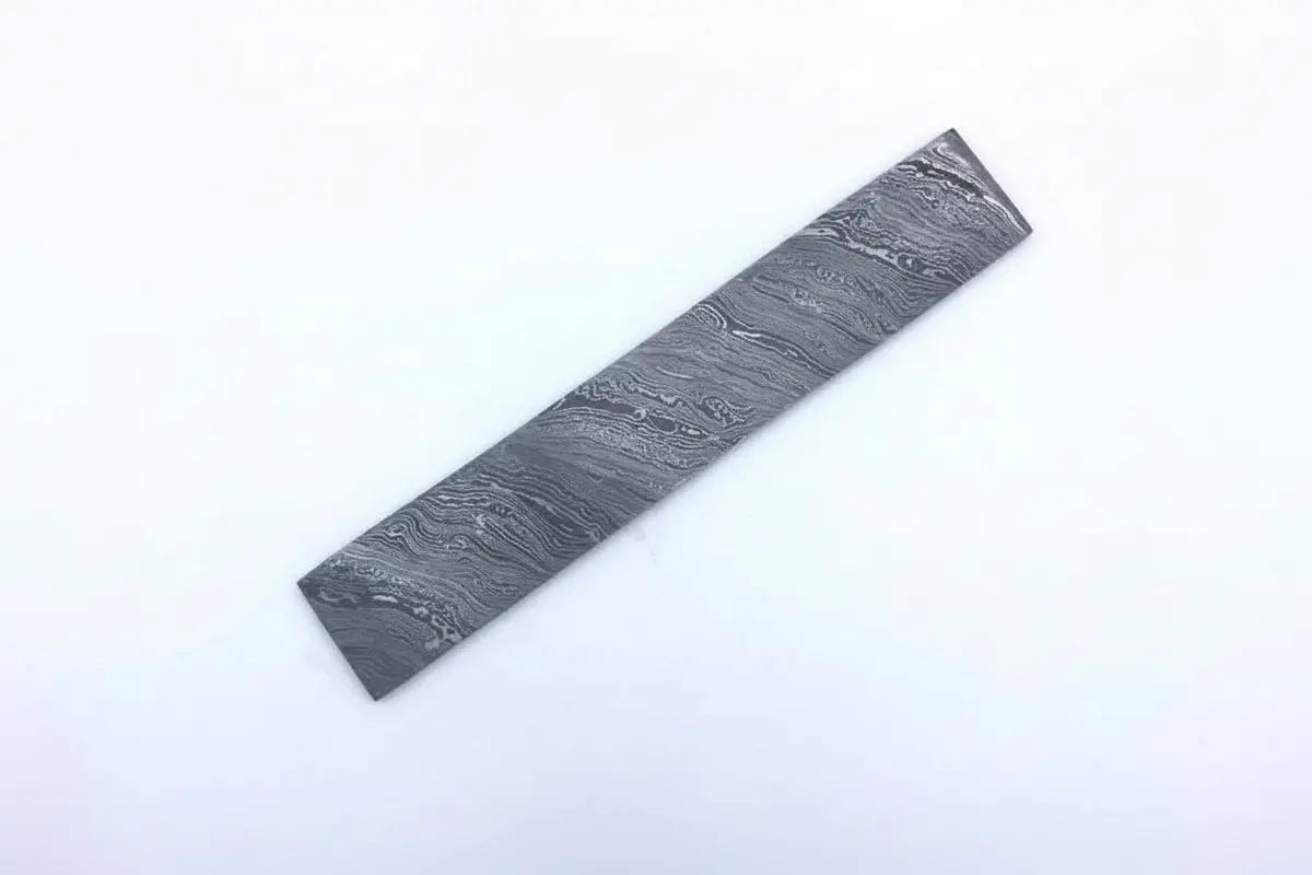10” Damascus Steel Blank Billet- Blade For Knife Making De-0054 1