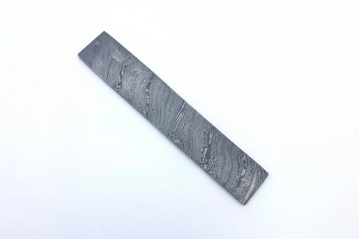 10” Damascus Steel Blank Billet- Blade For Knife Making De-0054 2
