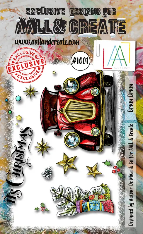 Aall And Create A6 Stamp Set - #1001 - Brum Brum 1