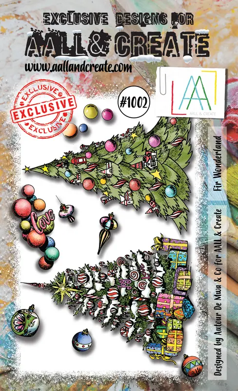 Aall And Create A6 Stamp Set - #1002 - Fir Wonderland 1