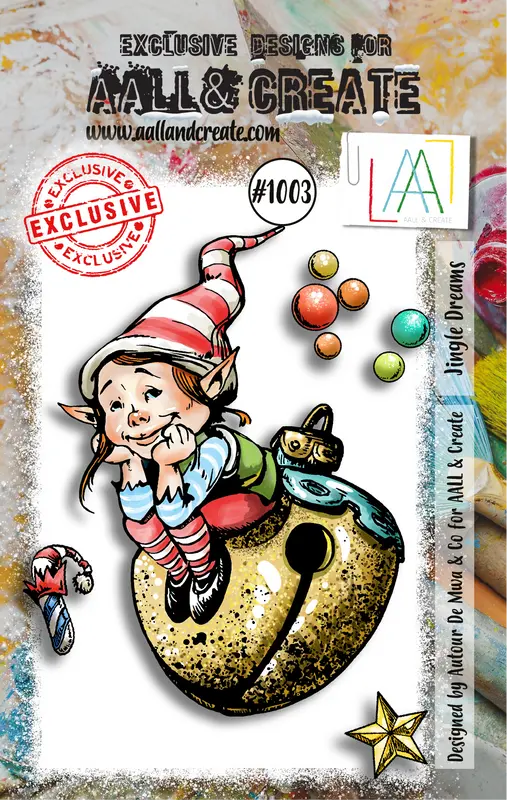 Aall And Create A7 Stamp Set - #1003 - Jingle Dreams 1
