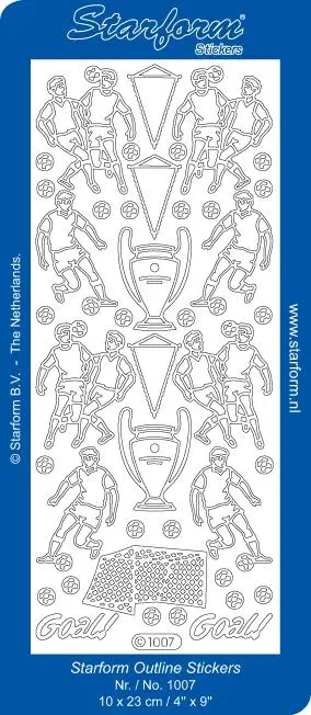 Deco Stickers - Soccer Champions 1