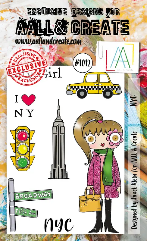 Aall And Create A6 Stamp Set - #1012 - Nyc 1