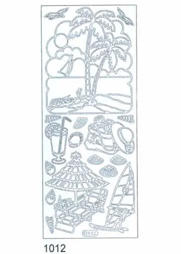 Deco Stickers - Beach 1