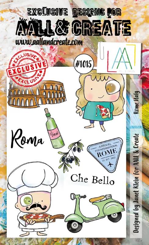 Aall And Create A6 Stamp Set - #1015 - Rome Italy 1