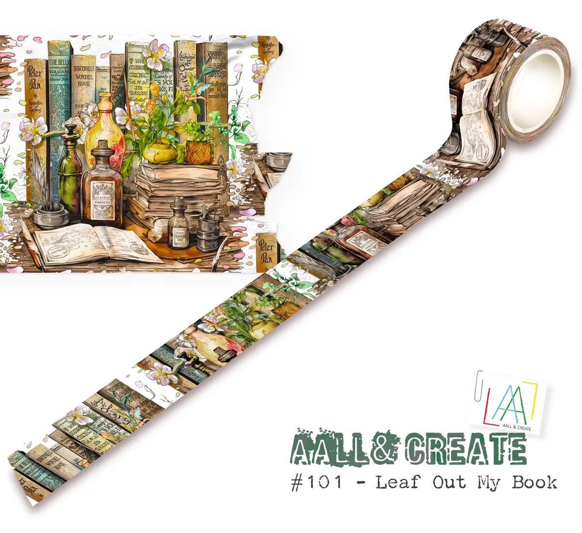 Aall And Create - Washi Tape - Leaf Out My Book 1