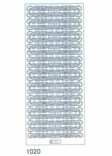 Deco Stickers - Borders Scrolls 1