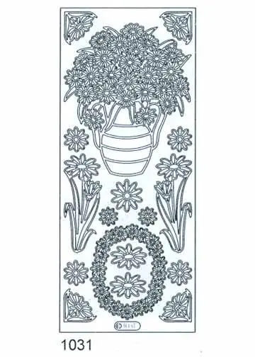 Deco Stickers - Daisies 1