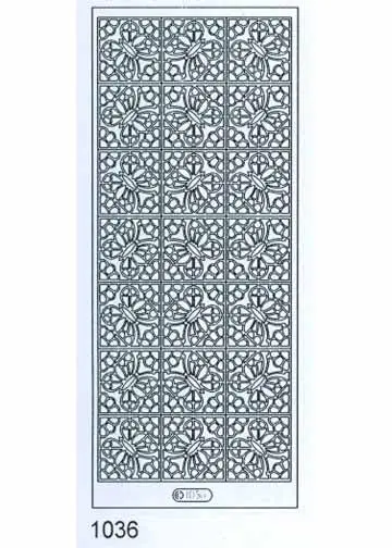 Deco Stickers - Square Butterflies 1