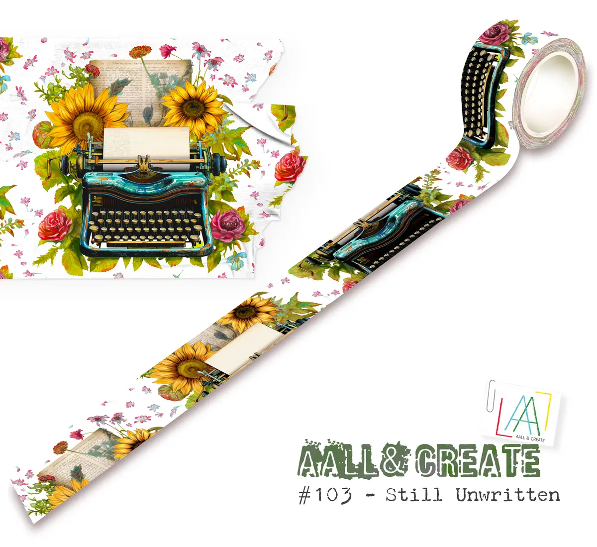 Aall And Create - Washi Tape - Still Unwritten 1