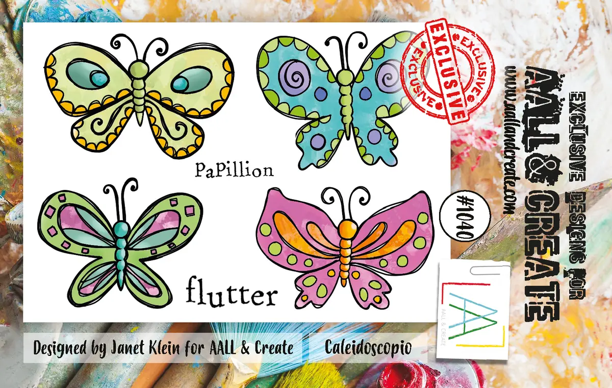 Aall And Create  A7 Stamp Set - 1040 - Caleidoscopio 1