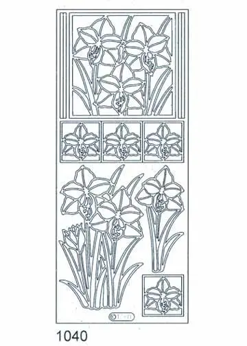 Deco Stickers - Lilies 1