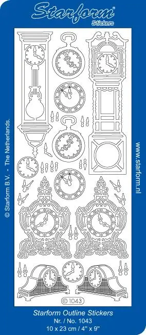 Deco Stickers - Clocks 1