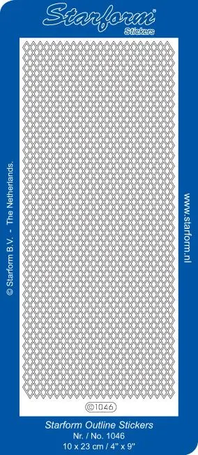 Deco Stickers - Diamonds Mesh 1