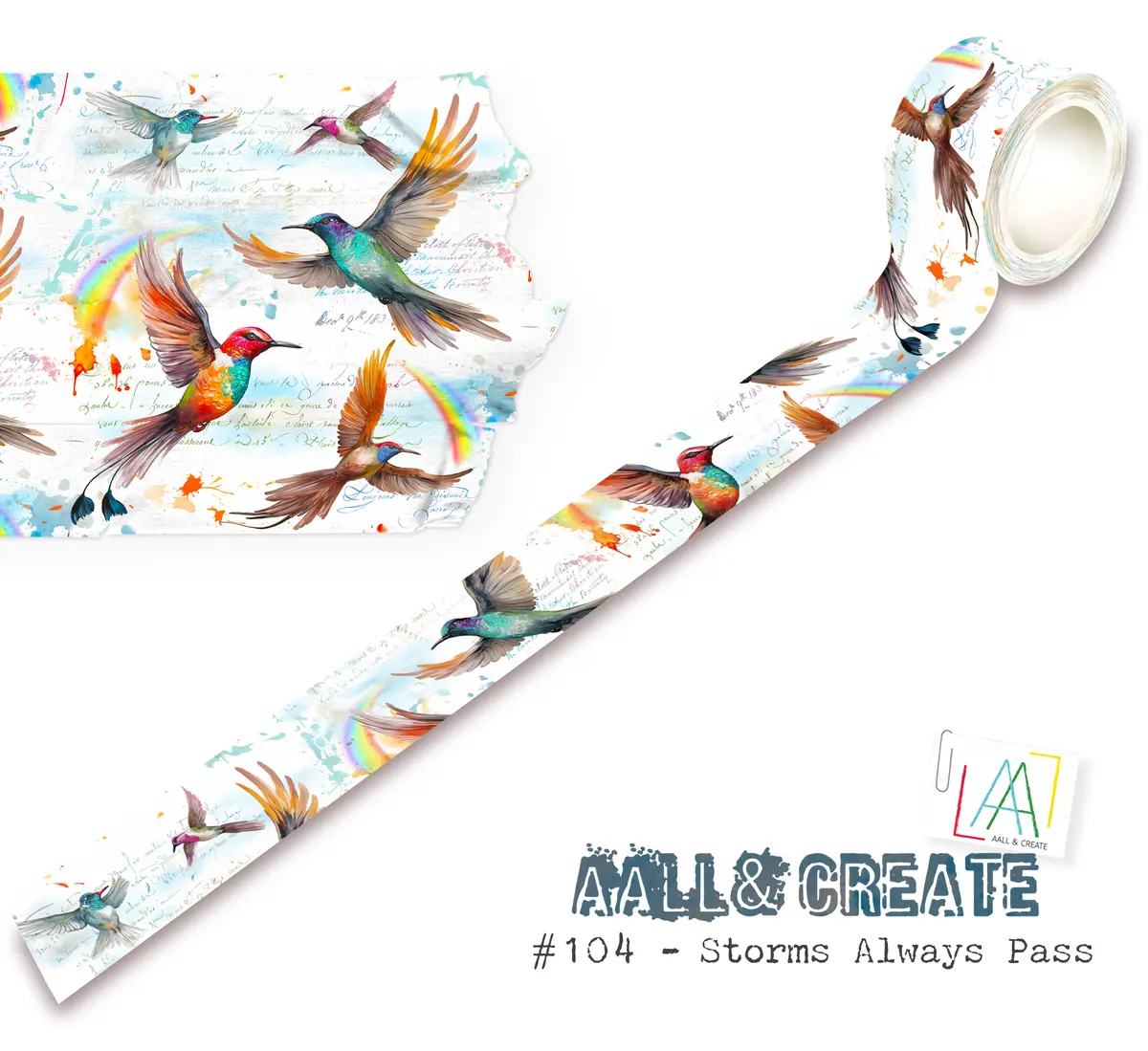 Aall And Create - Washi Tape - Storms Always Pass 1