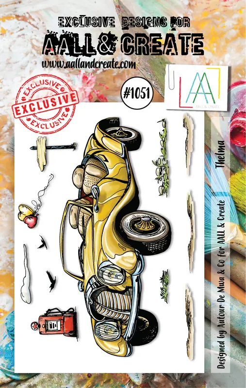 Aall And Create A7 Stamp Set - #1051 - Thelma 1