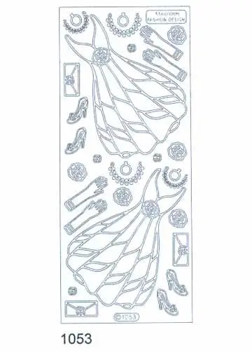Deco Stickers - Gowns 1