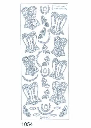 Deco Stickers - Corsets 1