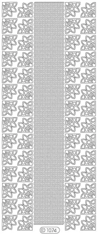 Deco Stickers - Wavy Borders And Corners 1
