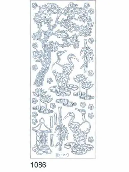 Deco Stickers - Zen Garden 1