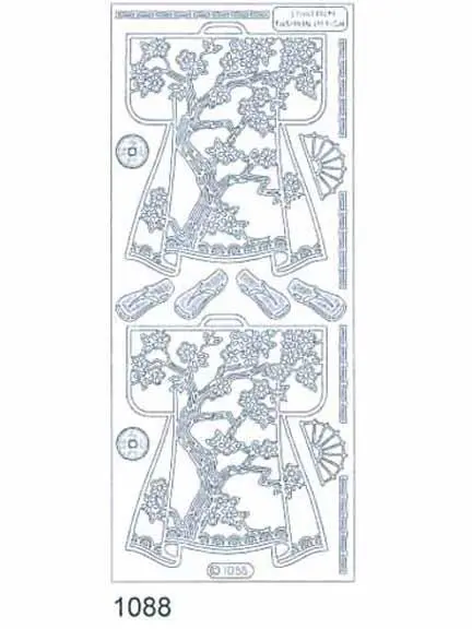 Deco Stickers - Kimono Back 1