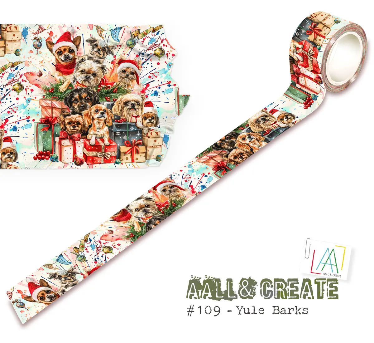 Aall And Create - Washi Tape - Yule Barks 1