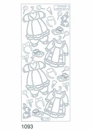 Deco Stickers - Toddler Clothes 1