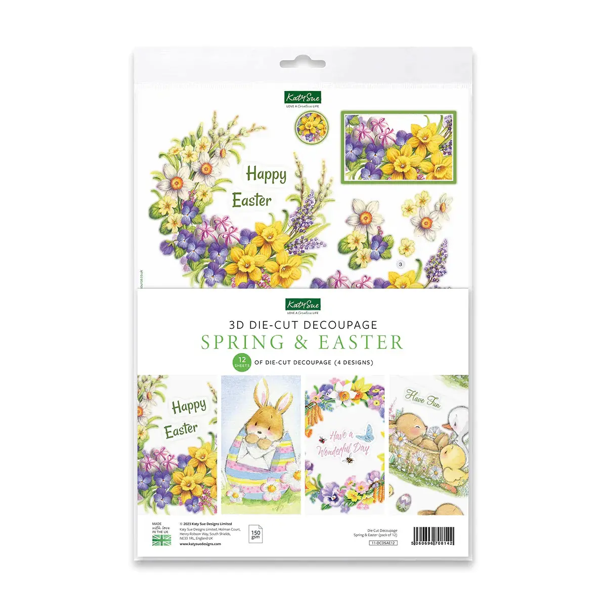 Die Cut Decoupage – Spring And Easter (Pack Of 12) 1