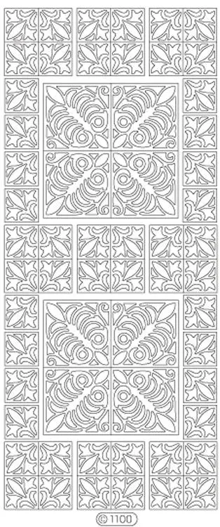Deco Stickers - Corners With Swirls 1