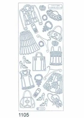 Deco Stickers - Ladies Fashions 1