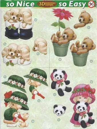 Morehead So Nice And Easy Christmas (4) - Baby Animals 1