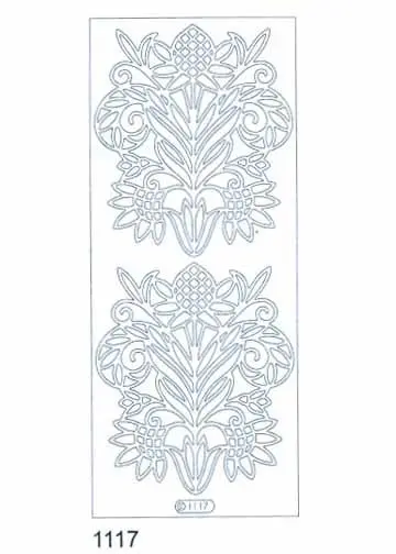Deco Stickers - Ornamental Flower 1