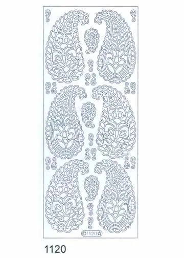 Deco Stickers - Paisley 1
