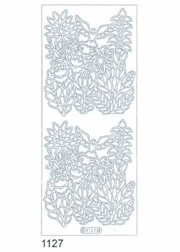 Deco Stickers - Wildflowers With Bird 1