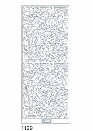 Deco Stickers - Rectangular Panel 1