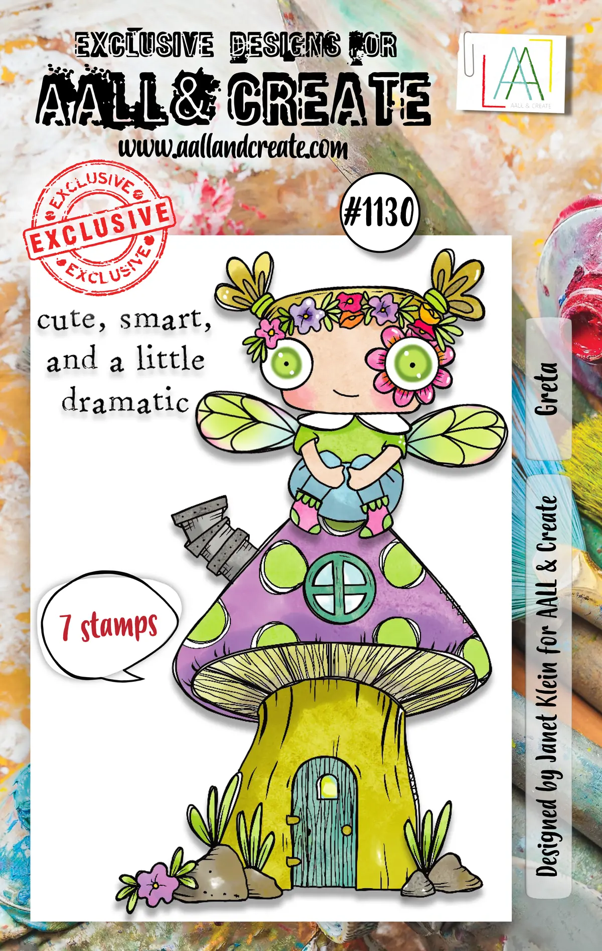 Aall And Create - A7 Stamp Set - Greta 1