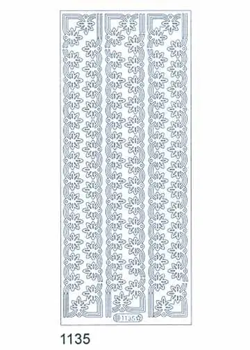 Deco Stickers - Flower Border 1