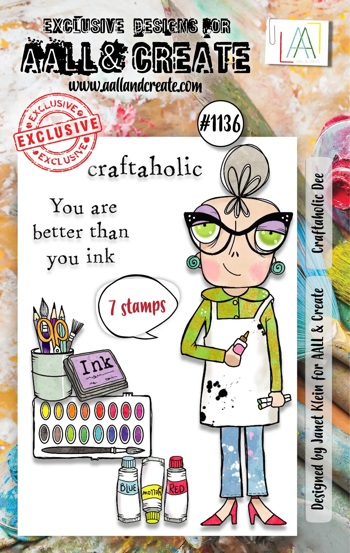 Aall And Create - A7 Stamp Set - Craftaholic Dee 1