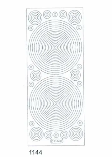 Deco Stickers - Geometrical Shapes Circles 1
