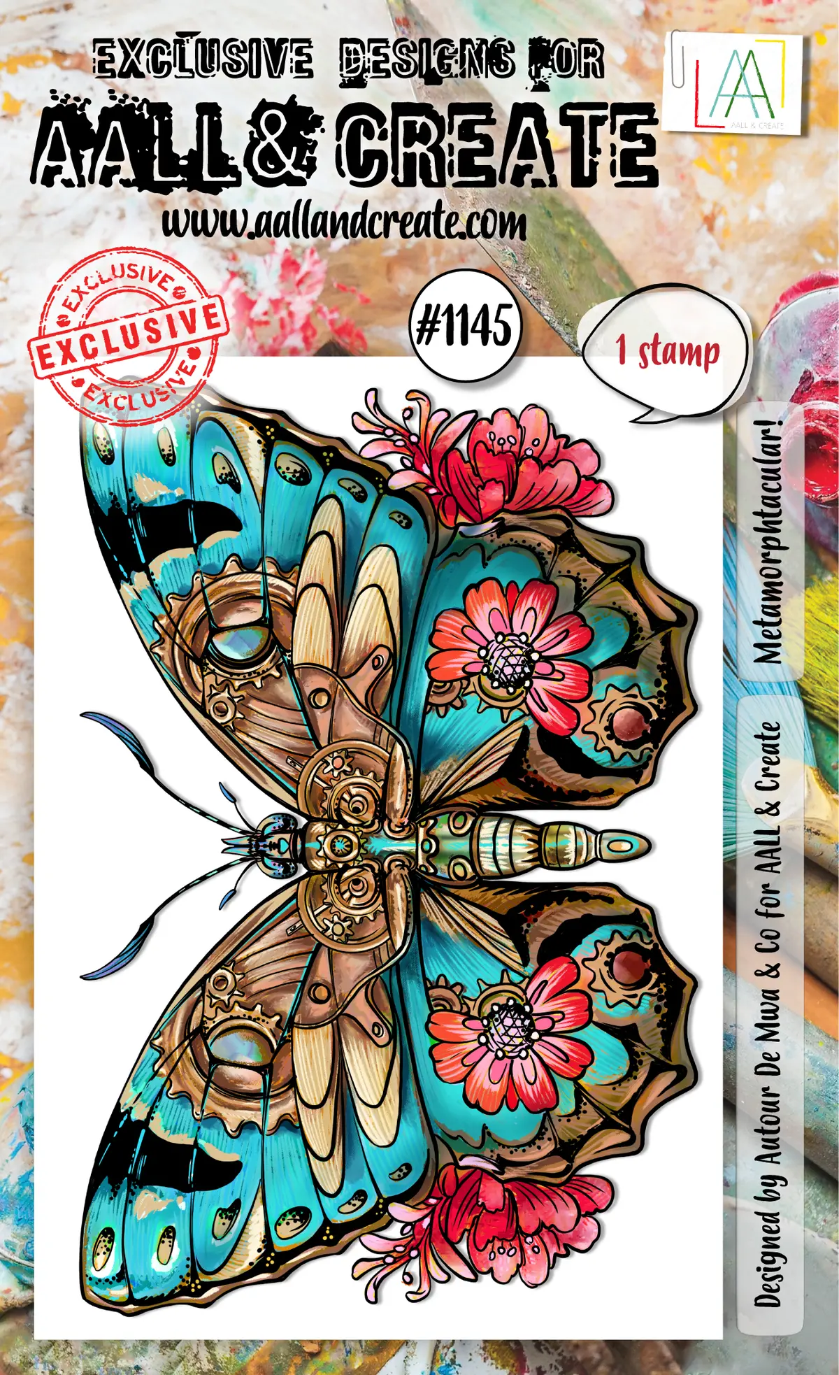 Aall And Create - A6 Stamp Set - Metamorphtacular! 1