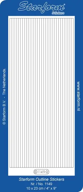 Deco Stickers - Thick Lines 1