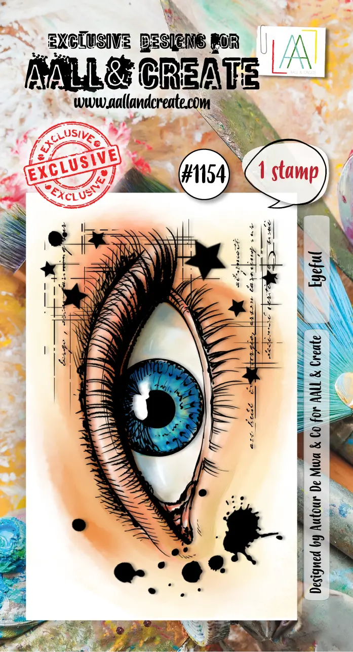 Aall And Create - A8 Stamp Set - Eyeful 1