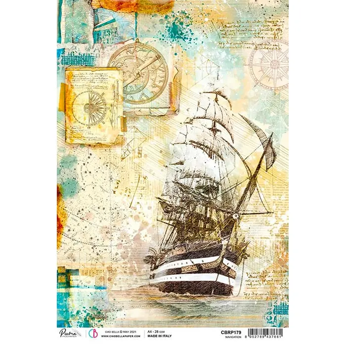 Ciao Bella Rice Paper A4 Navigation 1